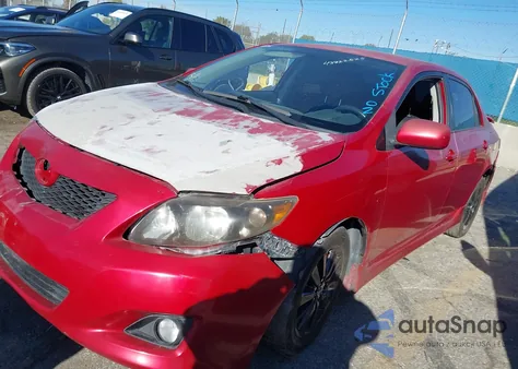 2010 Toyota Corolla S z USA, uszkodzony, nr VIN 1NXBU4EE2AZ253013